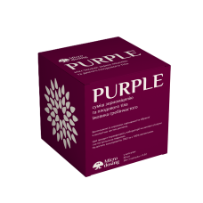 PURPLE Ежовик гребенчатый мицелий + плодовое тело 60 капсул по 0.5 г