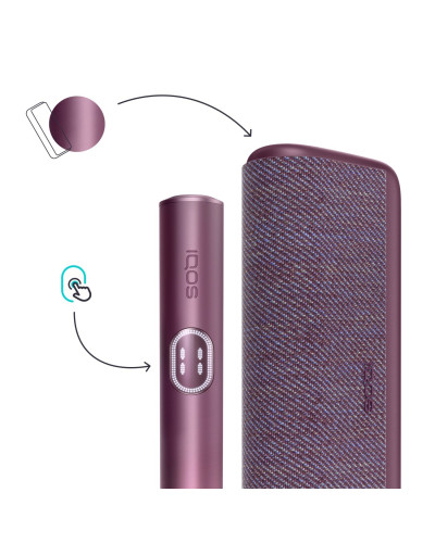 Устройство IQOS ILUMA PRIME i Model Garnet Red