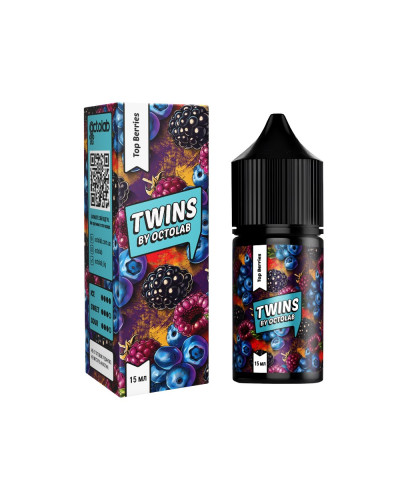 Набор для самозамеса OCTOBAR TWINS 30 мл 50 мг "Top Berries" со вкусом ягод