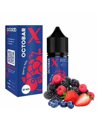 Набір для самозамісу Octobar X 30 мл 50 мг Berry Mix (Ягодний мікс)