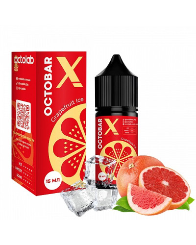 Набір для самозамісу Octobar X 30 мл 50 мг Grapefruit Ice (Грейпфрут лід)