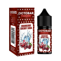 Набор для самозамеса Octobar Fresh&Sour 30 мл 50 мг Cranberry Cherry Soda (Клюква вишня газировка)