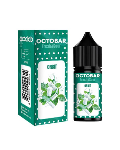 Набір для самозамісу Octobar Fresh&Sour 30 мл 50 мг Orbit (М'ятна жуйка)