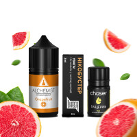НАБІР ДЛЯ САМОЗАМІСУ ALCHEMIST 30 МЛ 50 МГ GRAPEFRUIT ЗІ СМАКОМ ГРЕЙПФРУТА