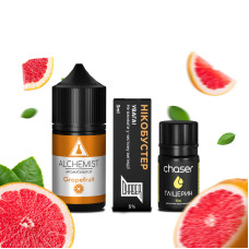 НАБІР ДЛЯ САМОЗАМІСУ ALCHEMIST 30 МЛ 50 МГ GRAPEFRUIT ЗІ СМАКОМ ГРЕЙПФРУТА