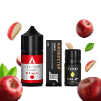 НАБІР ДЛЯ САМОЗАМІСУ ALCHEMIST 30 МЛ 50 МГ RICH APPLE ЗІ СМАКОМ ЯБЛУКА