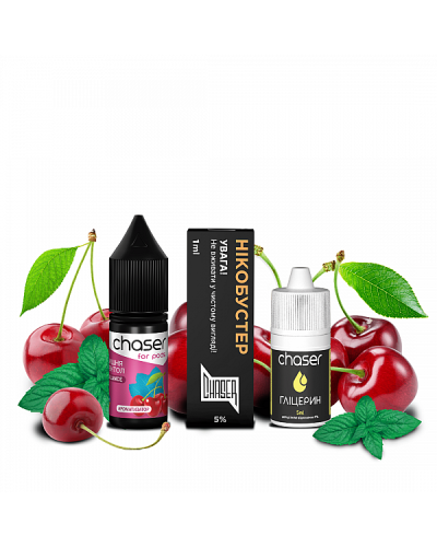 Набор для самозамеса Chaser for pods 10 мл со вкусом Вишня Ментол