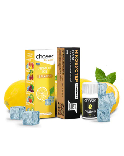 Набор для самозамеса Chaser for pods 10 мл со вкусом Лимон Лед