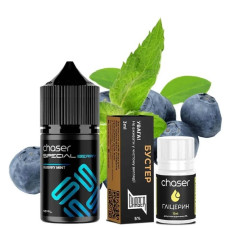 Набор для самозамеса Chaser Special Berry 30 мл 50 мг Bilberry mint (черника мята)