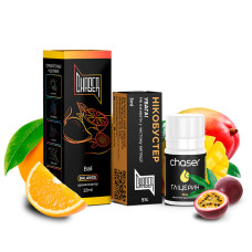 НАБОР ДЛЯ САМОЗАМЕСА CHASER BLACK 30 МЛ "BALI" СО ВКУСОМ МАРАКУЙЯ АПЕЛЬСИН МАНГО