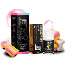 НАБОР ДЛЯ САМОЗАМЕСА CHASER BLACK 30 МЛ "BUBBLEGUM" СО ВКУСОМ СЛАДКОЙ ЖВАЧКИ