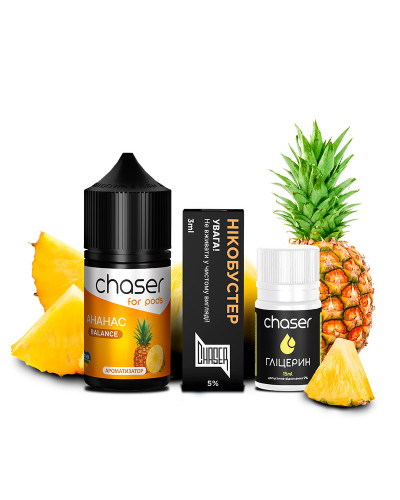 Набір для самозамісу CHASER FOR PODS 30 мл зі смаком ананас