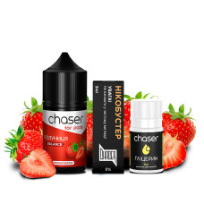 НАБІР ДЛЯ САМОЗАМІСУ CHASER FOR PODS 30 МЛ ЗІ СМАКОМ ПОЛУНИЦІ