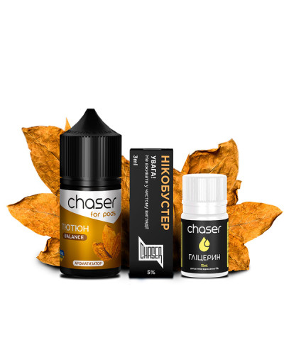 Набор для самозамеса CHASER FOR PODS 30 мл со вкусом табака