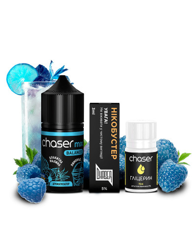 Набір для самозамісу CHASER Mix 30 мл зі смаком блакитна малина лимонад