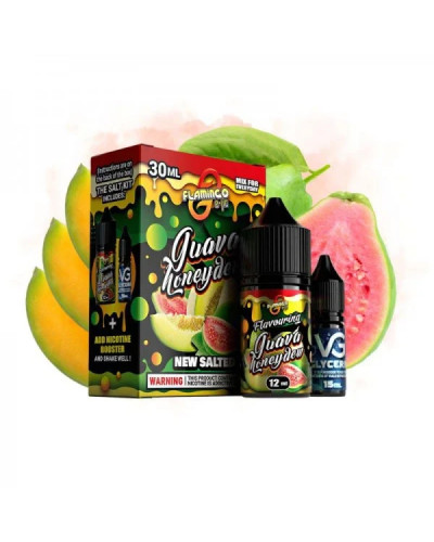 НАБОР ДЛЯ САМОЗАМЕСА FLAMINGO 30 МЛ 50 МГ HONEYDEW GUAVA СО ВКУСОМ ДЫНИ И ГУАВЫ