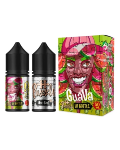 Набор для самозамеса IN BOTTLE SALT PUZZLE 12 мл "Guava" со вкусом Гуава