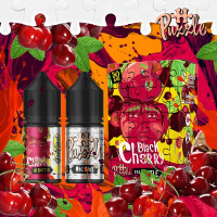 Набор для самозамеса In Bottle Salt Puzzle 30 мл 50 мг "Black Cherry" со вкусом черная вишня