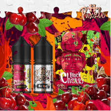 Набор для самозамеса In Bottle Salt Puzzle 30 мл 50 мг "Black Cherry" со вкусом черная вишня