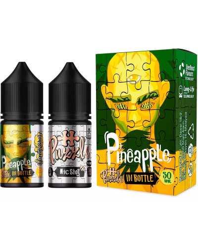 Набор для самозамеса In Bottle Salt Puzzle 30 мл 50 мг "PINEAPPLE" со вкусом ананаса