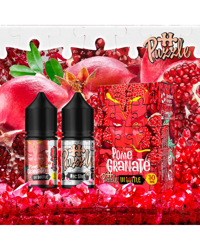 Набор для самозамеса In Bottle Salt Puzzle 30 мл 50 мг "Pomegranate" со вкусом гранат