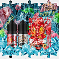 Набір для самозамісу In Bottle Salt Puzzle 30 мл 50 мг "RED SODA" зі смаком полуниці чорниці вишні