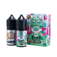Набір для самозамісу In Bottle Salt Puzzle 30 мл 50 мг "Mint Black" холодна м`ята