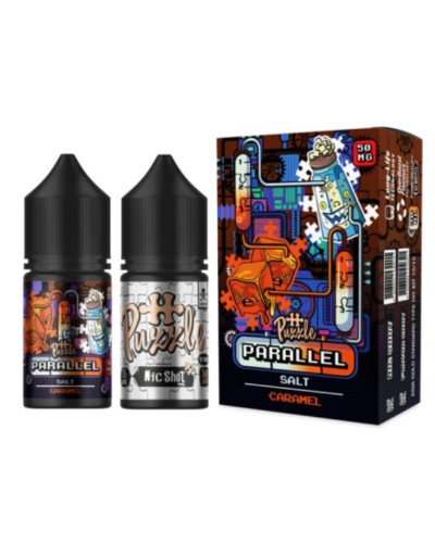 Набор для самозамеса In Bottle Salt Parallel 30 мл 50 мг "Salt caramel" (соленая карамель)
