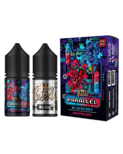 Набор для самозамеса In Bottle Salt Parallel 30 мл 50 мг "Blueberry raspberry" (черника малина)