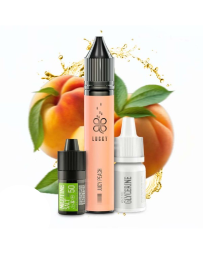 Набір для самозамісу Lucky 30 мл 50 мг "Juicy Peach" зі смаком персик