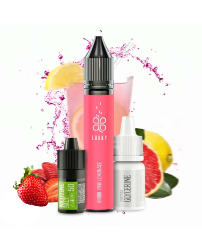 Набір для самозамісу Lucky 30 мл 50 мг "Pink Lemonade" зі смаком рожевого лимонаду
