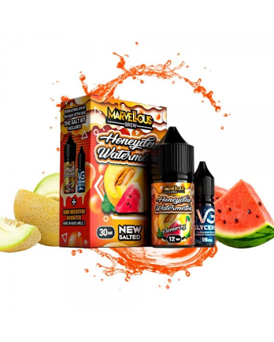 НАБІР ДЛЯ САМОЗАМІСУ MARVELOUS 30 МЛ 50 МГ HONEYDEW WATERMELON ЗІ СМАКОМ ДИНІ ТА КАВУНА