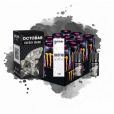 НАБОР ДЛЯ САМОЗАМЕСА OCTOBAR NFT 10 МЛ 50 МГ ENERGY DRINK СО ВКУСОМ ЭНЕРГЕТИКА