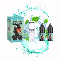 Набор для самозамеса OCTOBAR NFT 10 мл 50 мг "Polar Mint Ice" со вкусом мяты