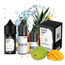 Набор для самозамеса Octobar Black Limit 30 мл 50 мг Mango Pine Ice (манго ананас лед)