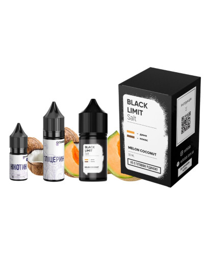 Набор для самозамеса Octobar Black Limit 30 мл 50 мг Melon Coconut (дыня кокос)