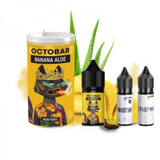 НАБОР ДЛЯ САМОЗАМЕСА OCTOBAR NFT 30 МЛ 50 МГ BANANA ALOE СО ВКУСОМ БАНАН АЛОЕ