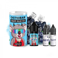 НАБОР ДЛЯ САМОЗАМЕСА OCTOBAR NFT 30 МЛ 50 МГ GRAPE BLUE ICE СО ВКУСОМ ВИНОГРАДА И ЧЕРНИКИ