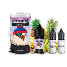 НАБОР ДЛЯ САМОЗАМЕСА OCTOBAR NFT 30 МЛ 50 МГ TROPIC Q СО ВКУСОМ ТРОПИЧЕСКОГО МИКСА С ХОЛОДКОМ