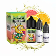 Набор для самозамеса OCTOBAR NFT 30 мл 50 мг "Citrus Combo" со вкусом лимон лайм