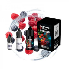 НАБІР ДЛЯ САМОЗАМІСУ OCTOBAR STRONG 30 МЛ 50 МГ BERRIES ЗІ СМАКОМ ЯГІД