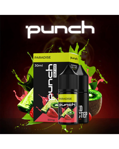 Набор для самозамеса Punch 30 мл "Paradise" со вкусом клубника киви лайм