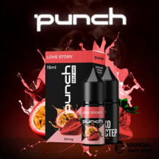 Набор для самозамеса Punch 15 мл "Love Story" со вкусом маракуйя клубника груша