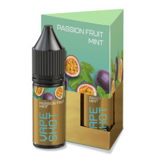 Набор для самозамеса Vape Shot 15 мл 50 мг "Passion Fruit Mint" со вкусом маракуйя мята