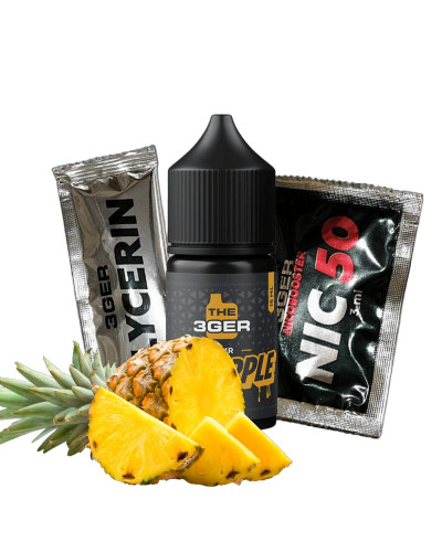 Набор для самозамеса THE 3Ger 30 мл 50 мг Sour Pineapple (Кислый ананас)