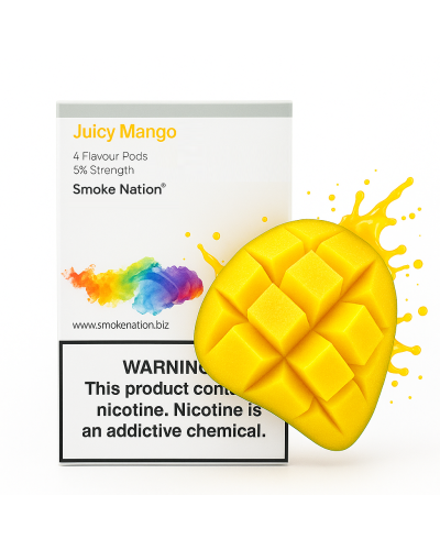 Картриджи JUUL 1 Juicy Mango (манго) 50мг (5%) Smoke Nation