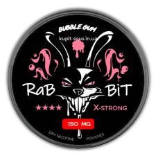 Снюс RABBIT  Bubble Gum  150 mg (Жвачка)