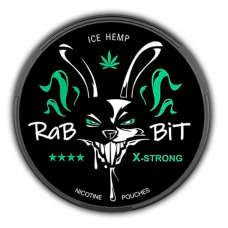 Снюс RABBIT  Ice Hemp  150 mg (Конопля Лед)