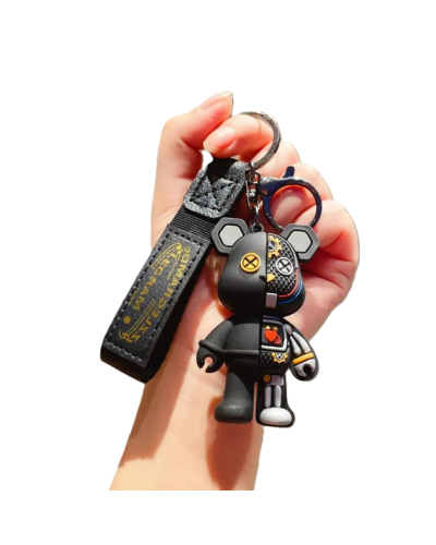 Брелок для ключей Mechanical Teddy Bear (black)