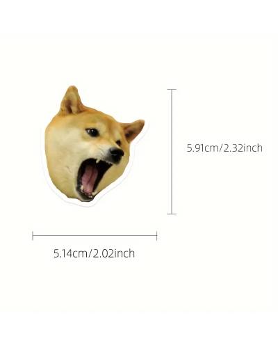 Набор стикеров "Meme Dogs" 50 шт